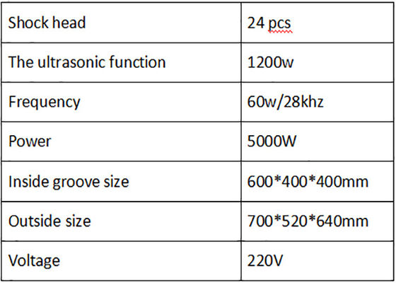 220V Stainless Steel Ultrasonic Cleaner