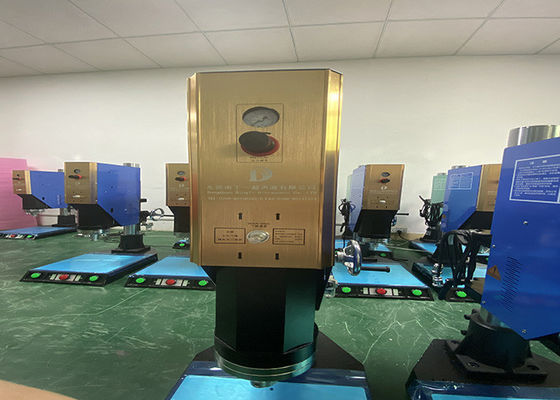 Μπλε μηχανή συγκόλλησης 3200W 15KHz υπερηχητική περιστροφική